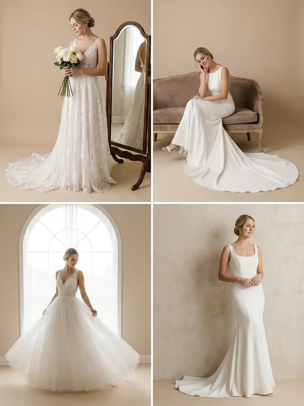 Wedding Dresses by Fabric - 1