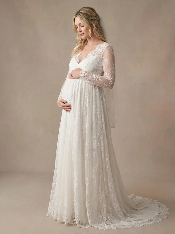 Maternity Wedding Dresses - 1