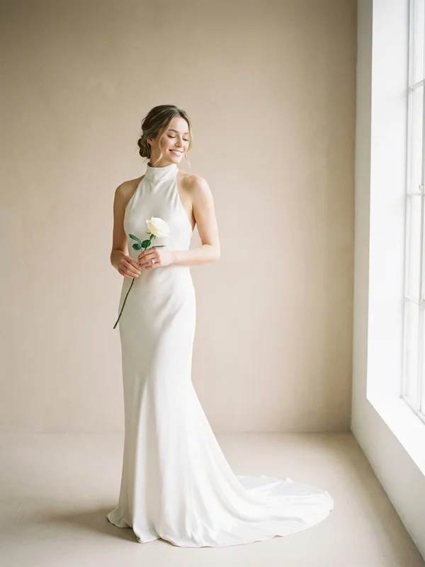 Minimalist Wedding Dresses - 1