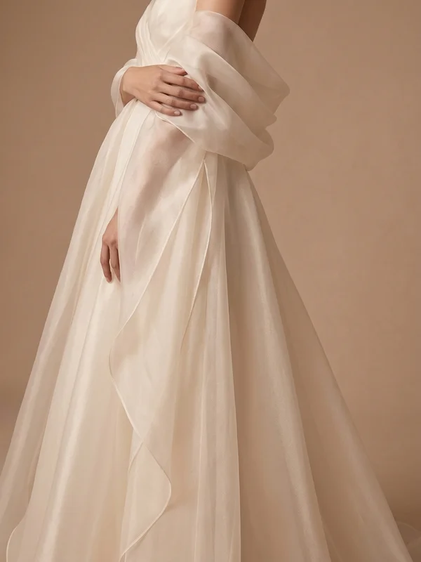 Organza Wedding Dresses - 1