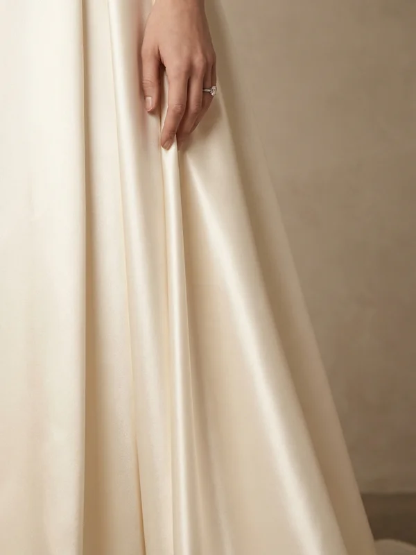 Satin Wedding Dresses - 1