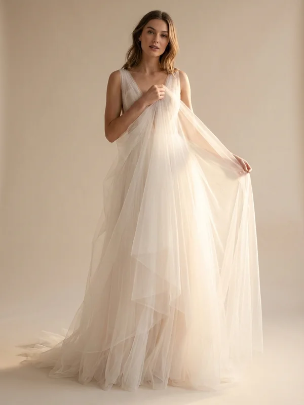 Tulle Wedding Dresses - 1